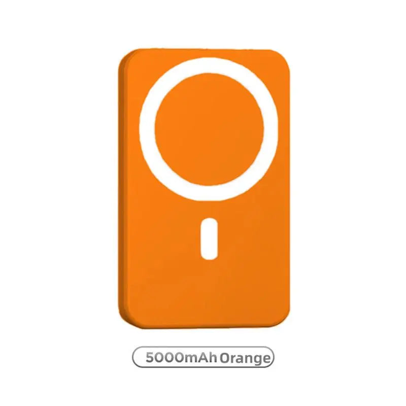Ultra-Compact 5000mAh MagSafe Wireless Power Bank - Fast Charging for iPhone 12 to 17 Pro/Pro Max