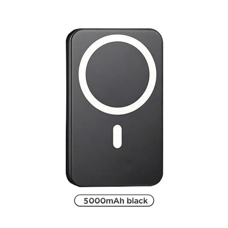 Ultra-Compact 5000mAh MagSafe Wireless Power Bank - Fast Charging for iPhone 12 to 17 Pro/Pro Max