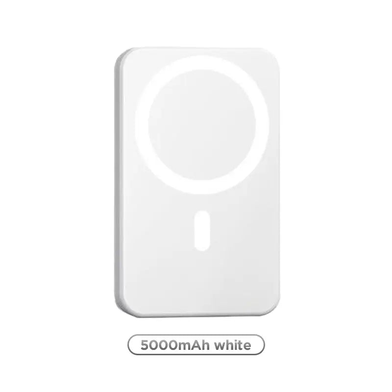Ultra-Compact 5000mAh MagSafe Wireless Power Bank - Fast Charging for iPhone 12 to 17 Pro/Pro Max